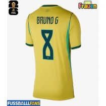 Brasilien Bruno Guimaraes #8 Heimtrikot Frauen WM 2026 Kurzarm